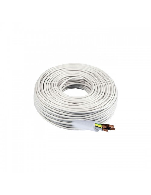 Cable manguera blanca H05VV-F 3x1 mm - ElectroMaterial