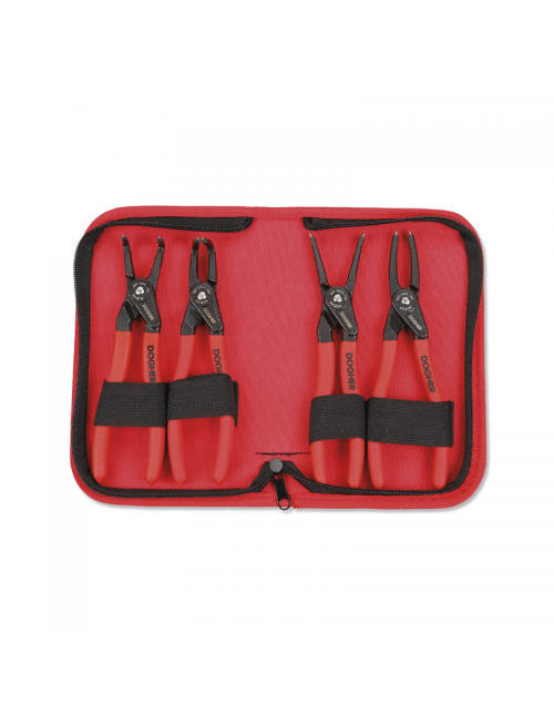 Estuche 4pcs alicates seeger pro 180mm