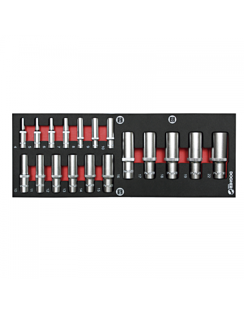 B. comb.1/4 18 v.hex1/4 3/8 1/2 s/larga