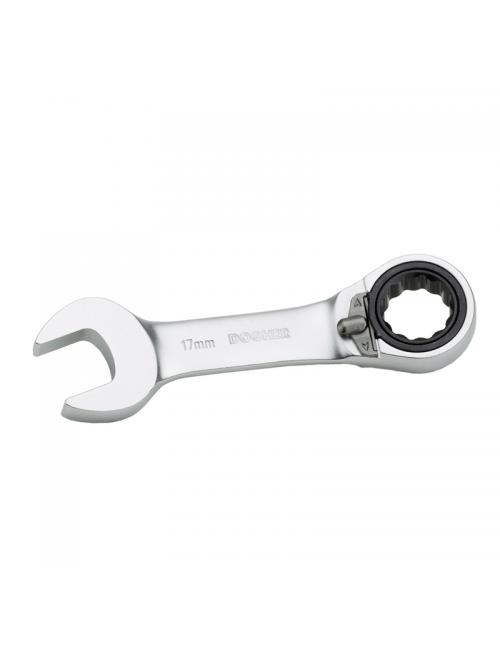 Llave combinada de carraca corta crv 19