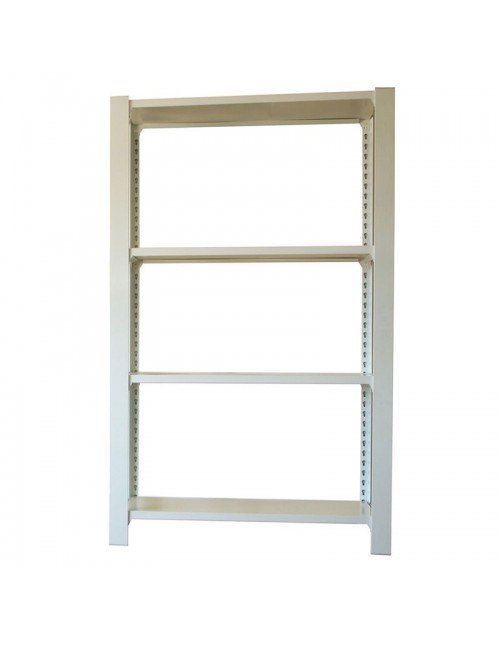 Estantería Metálica Officlick 4/400 Metal I.M. Blanco/Blanco