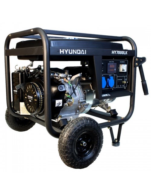 Generador eléctrico Hyundai HY7000LK...